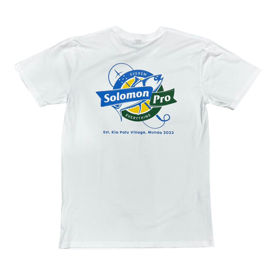 Solomon Pro T-Shirt White - Spearfishing Superstore