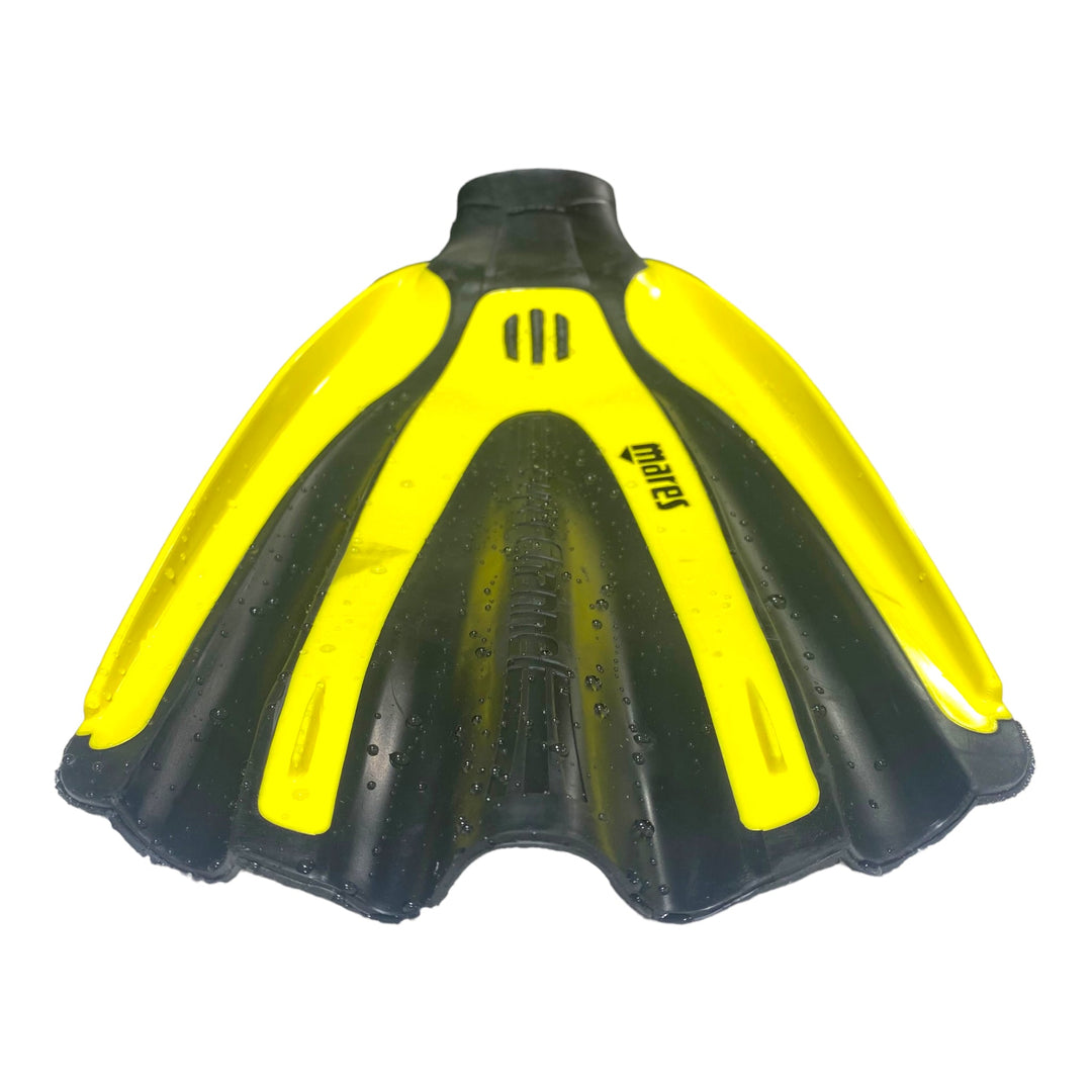 Avanti Superchannel Fins Yellow - Spearfishing Superstore