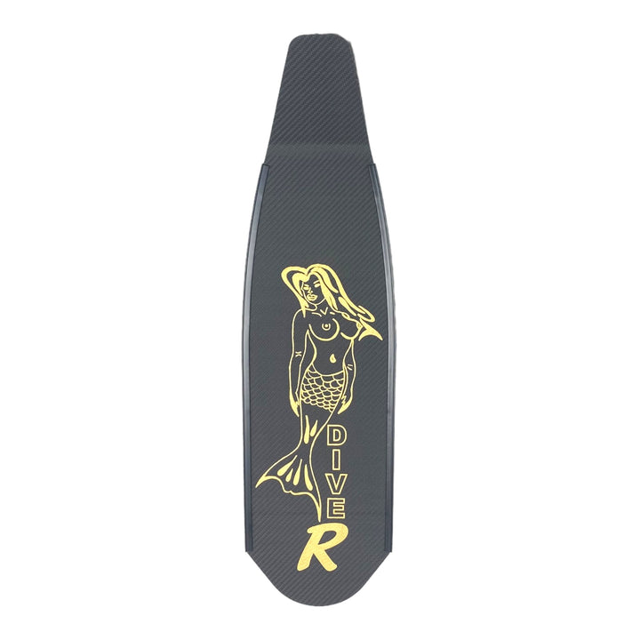 Gold Mermaid Carbon Blades - Spearfishing Superstore