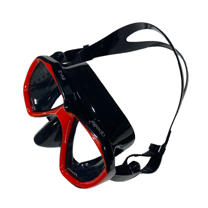 SV-2 Mask Red - Spearfishing Superstore