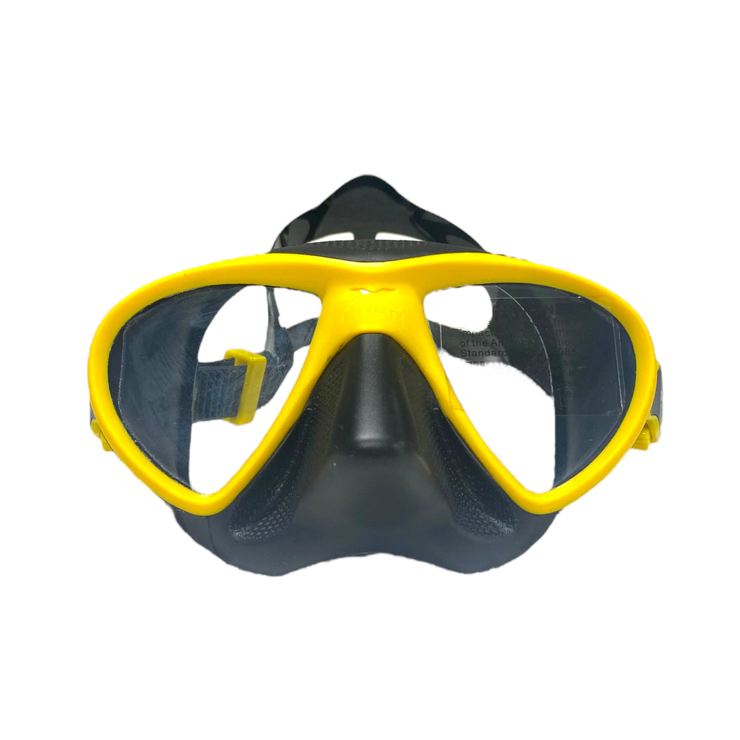 X-Free Mask Yellow - Spearfishing Superstore