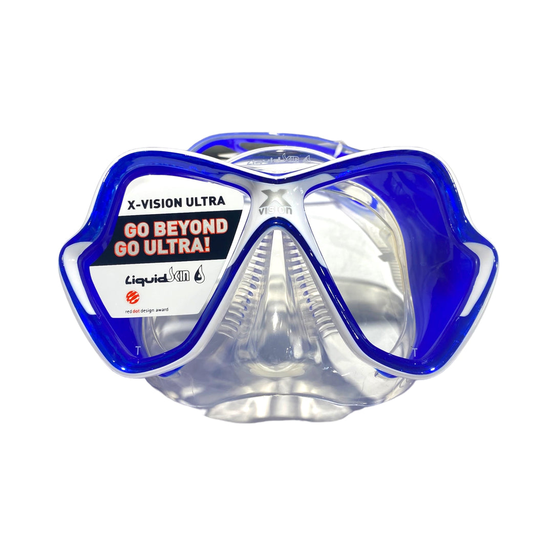 X-Vision Ultra LiquidSkin Mask Blue - Spearfishing Superstore